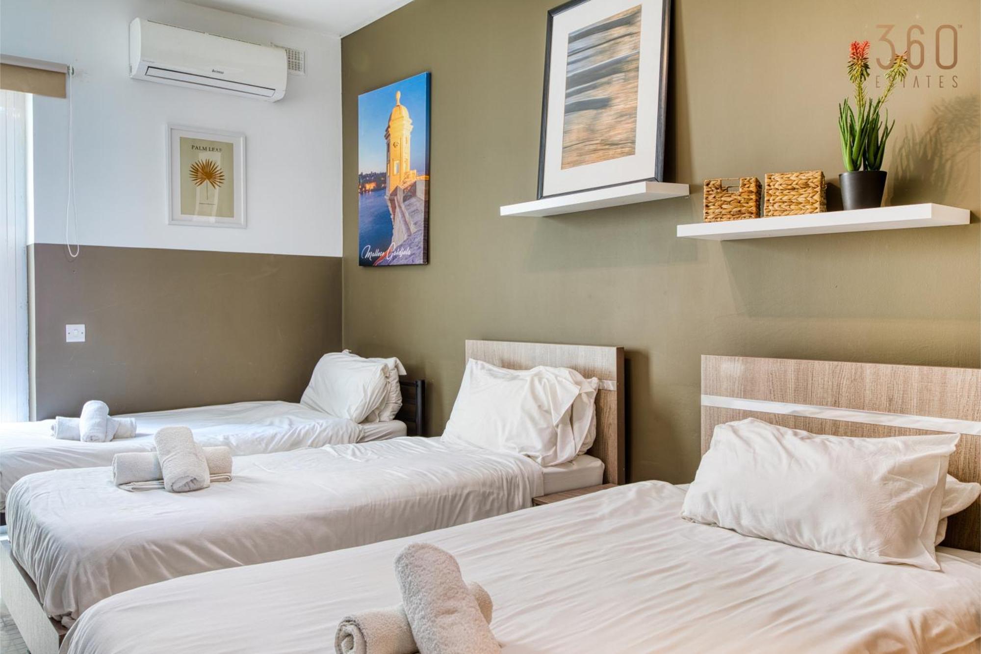 A Lovely 3 Bedroom, 3 Baths Home In The Centre Of Gzira By 360 Estates Экстерьер фото